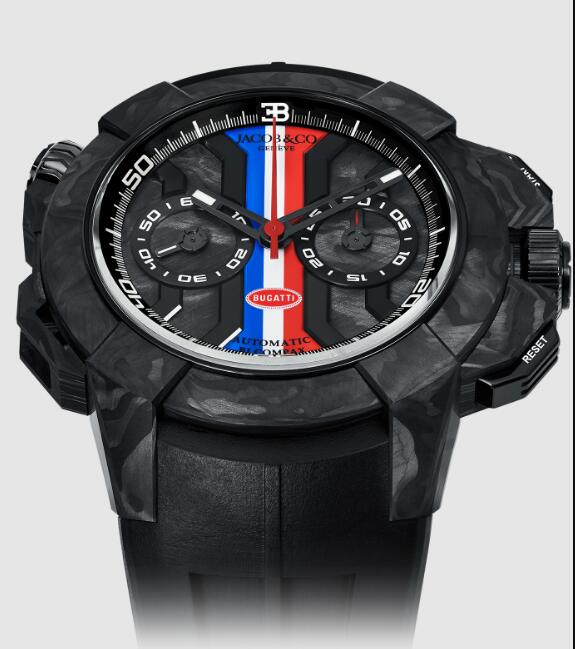 Review Jacob & Co EPIC X CHRONO BUGATTI EC333.29.AA.AA.A Replica watch - Click Image to Close